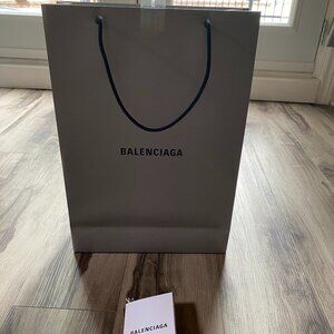 Large Balenciaga Shopping Bag with Receipt Envelope